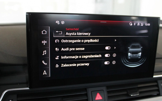 Audi A4 cena 109900 przebieg: 35100, rok produkcji 2022 z Łęczna małe 301